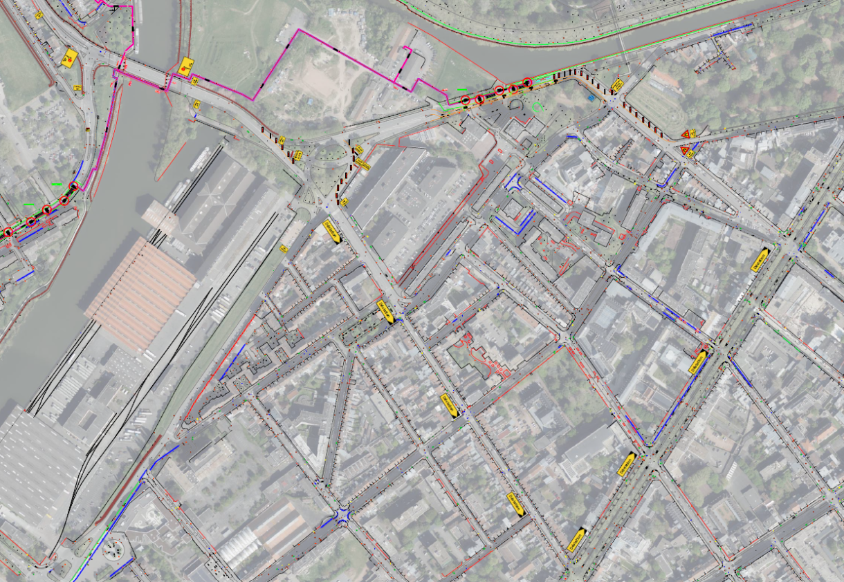 Travaux avenue Léon Jouhaux 