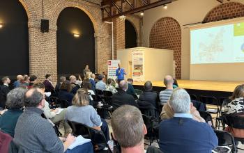 Présentation d'ilénergie  lors de l'atelier Pacte Lille Bas-Carbone