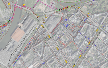 Travaux avenue Léon Jouhaux 