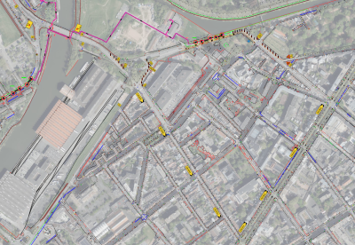Travaux avenue Léon Jouhaux 